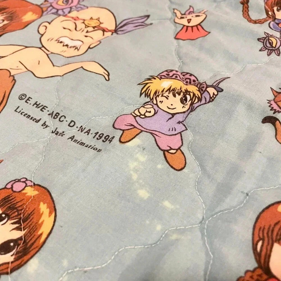 Vintage 1994  Mahojin Guru Guru Twin Duvet Cover Anime Bedodo - Picture 15 of 16